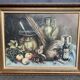J. Gosthals. Still life. Oil on canvas.