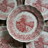 6 Italian ceramic plates