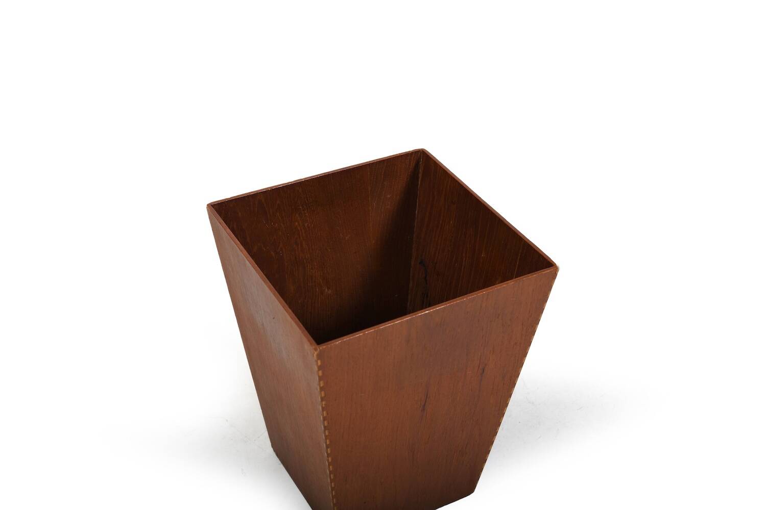 Danish Waste Paper Basket in Teak 1950s