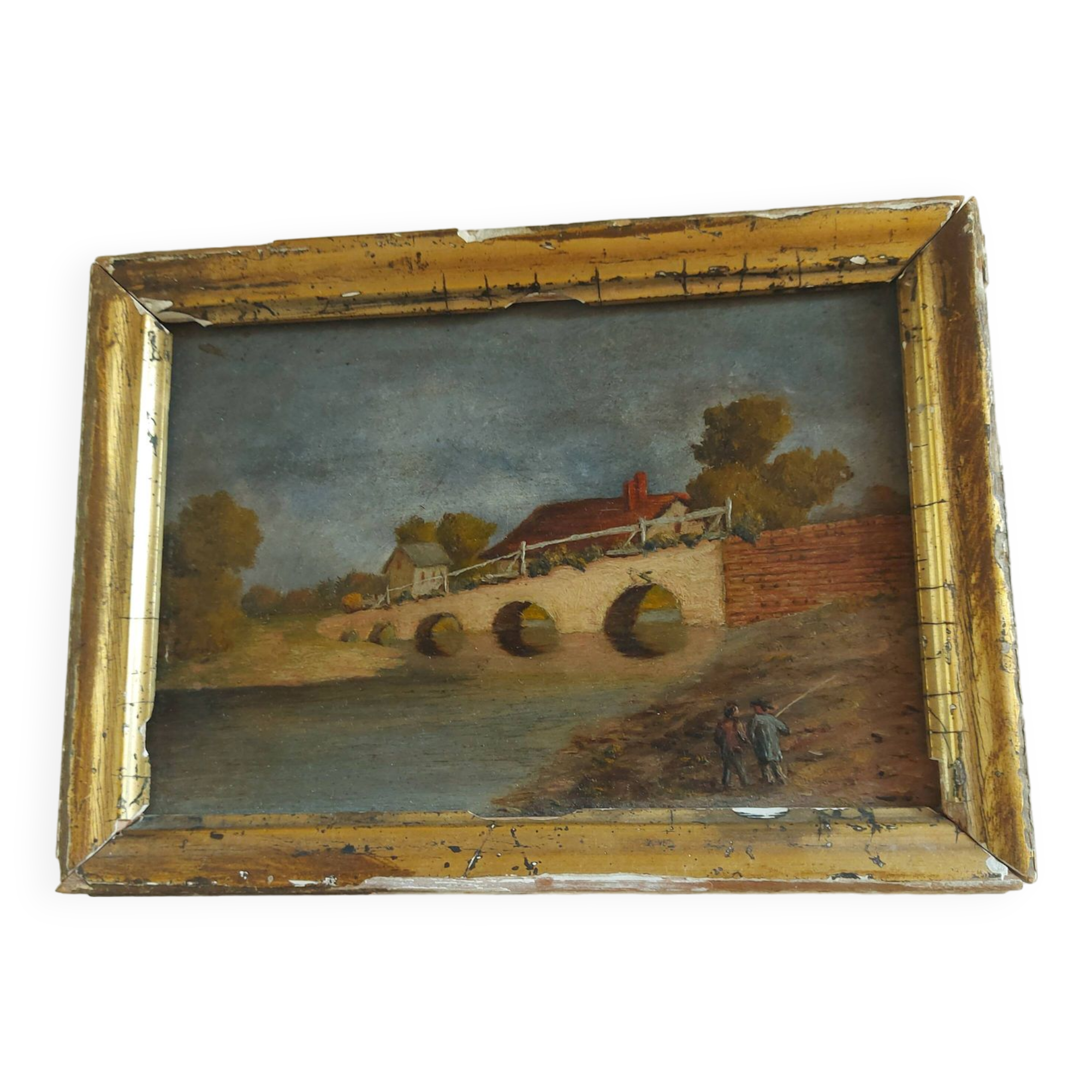 Painting, painting, oil on wood