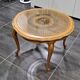 Louis XV coffee table in traditional canework, 1970s