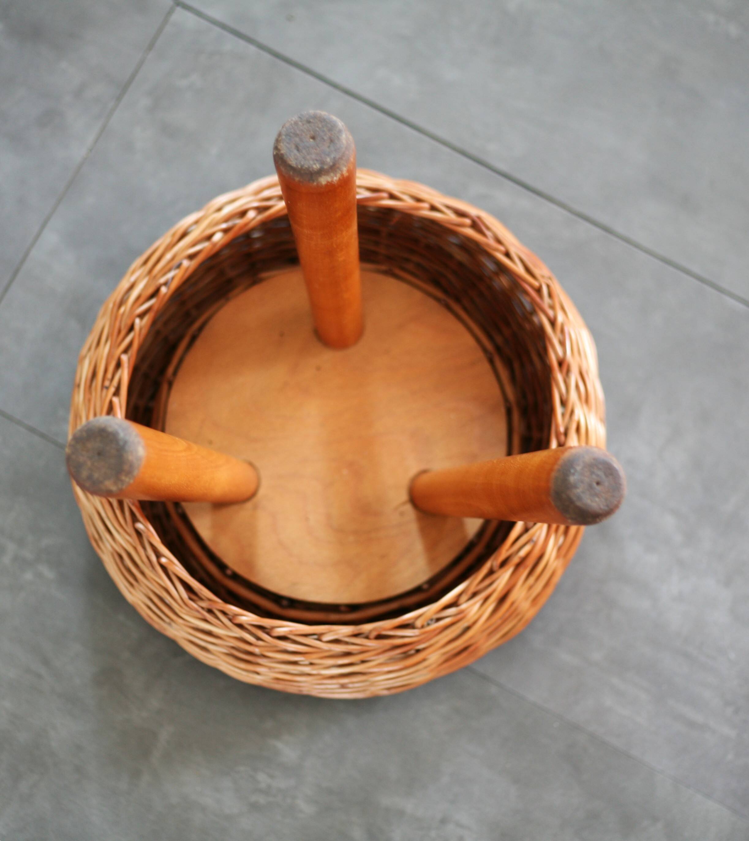 Tony Paul stool, 1950s, USA, vintage design