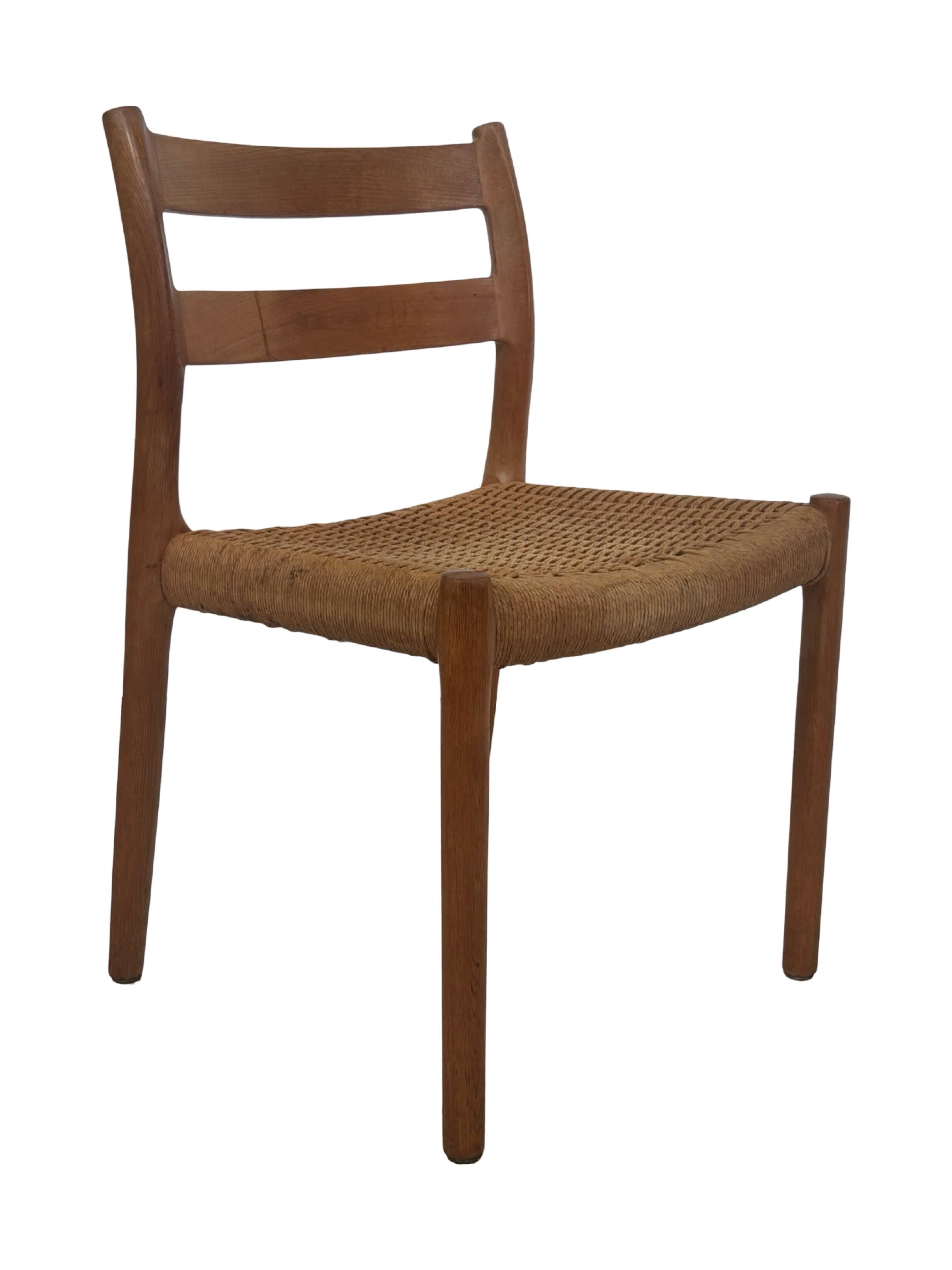 Mid Century Niels O Moller Chair model 84 Danish Design