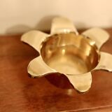 Trio of Mid-Century Swedish Brass Candle Holders by Scandia