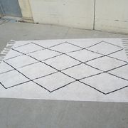 Berber cotton carpet, 200x140 cm