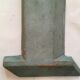 Letter sign early 20th in zinc T
