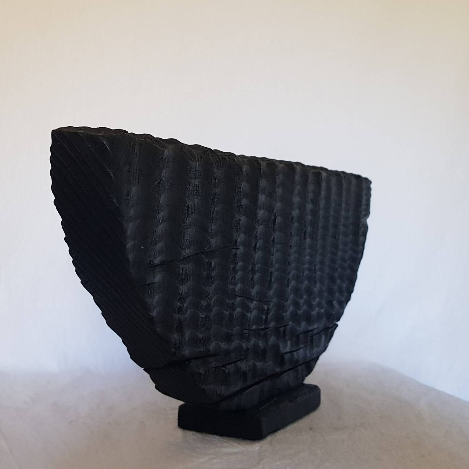 Contemporary wooden sculpture