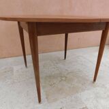 Table ronde scandinave rallonge