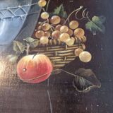 Oil painting on panel Original and signed by E. Cabal France Nature