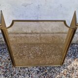 Vintage Brass Fire Screen
