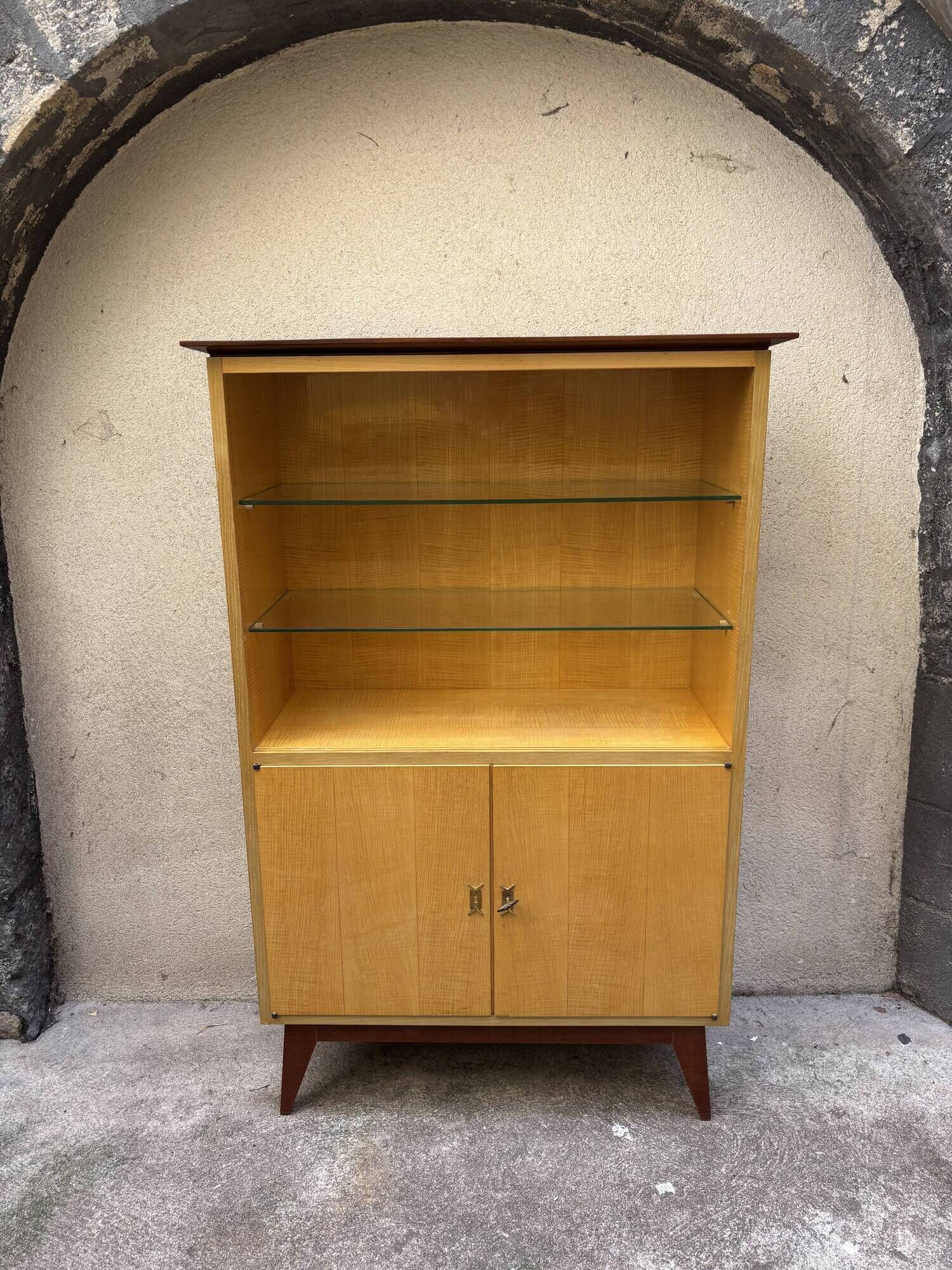 Meuble vitrine vintage 1960