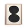 Abstract painting on paper - black illustration signed eawy