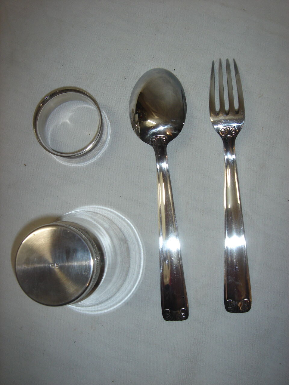 Timbale in silver baptism, 1970