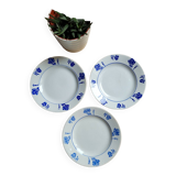 Set of 3 Luxembourg dessert plates