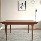 Scandinavian teak dining table