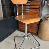 Old industrial workshop chair