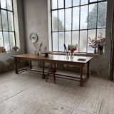 XXL solid oak table 3m2
