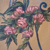 19th century decorative panel screen