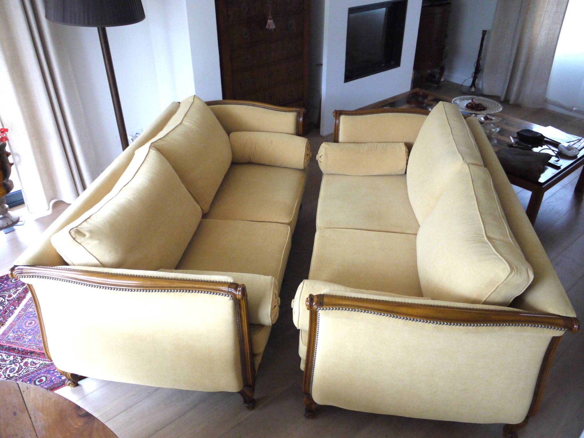 Sofa bed cross louis xv style no. 0360 catalogue allot (loudeac)