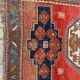 Kazak ancient Caucasian carpet 152x195 cm