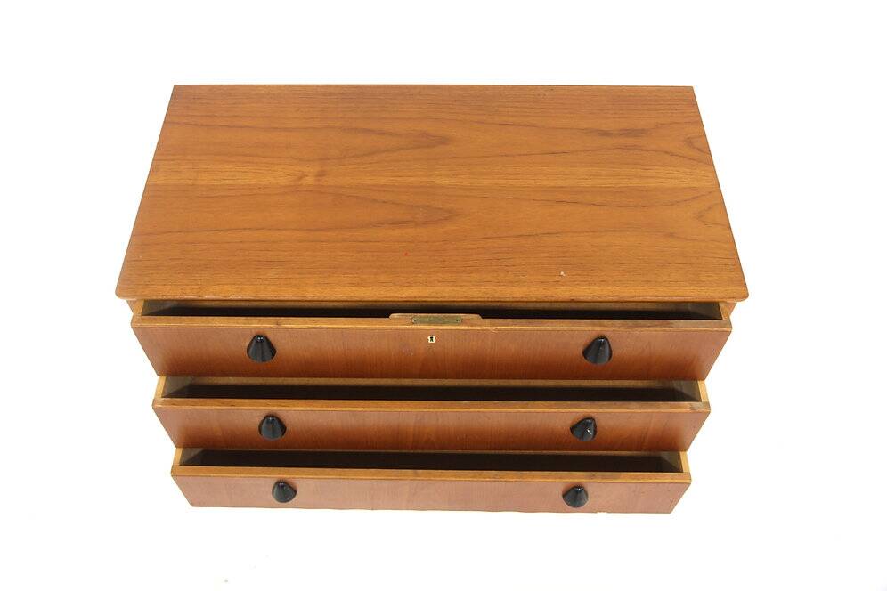 Scandinavian teak chest of drawers, Sweden, 1960