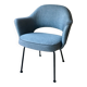 Conference chair by Eero Saarinen for Knoll, reupholstered.