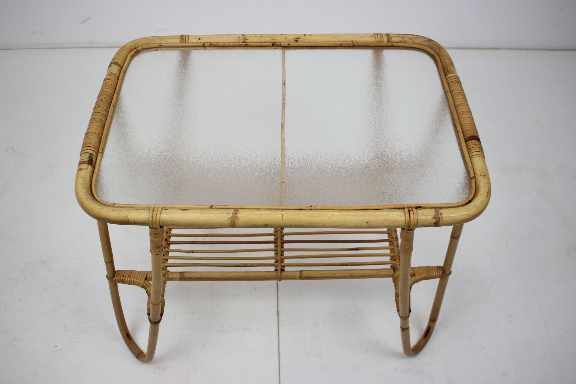 Mid-century rattan Coffee Table , 1960's.
