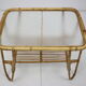 Mid-century rattan Coffee Table , 1960's.