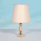 Bohemian table lamp from the 60s/70s, onyx and brass regency.