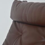Norwegian lounge chair with ottoman designed by Ingmar Relling, 1960s