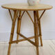 Table vintage en rotin