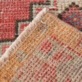 2x3 Red Beige Classic Vintage Rug, 43x82Cm