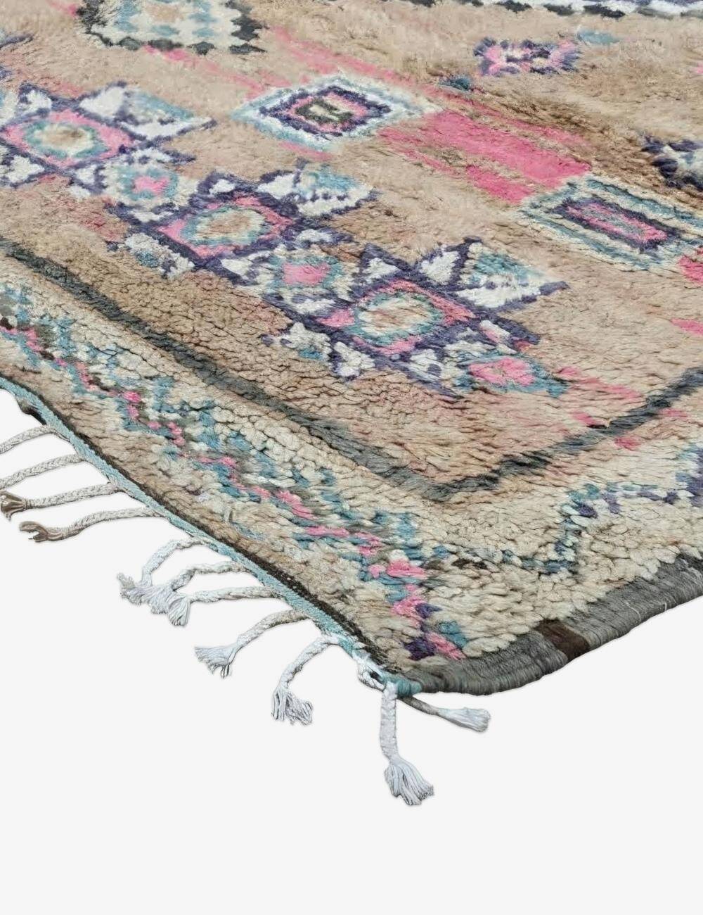 Vintage Berber Carpet Boujad - 320 x 184 cm