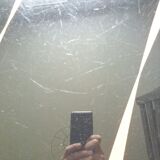 Coffee table formica tapered compass legs