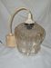 Vintage glass pendant lamp from 1970