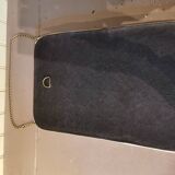 Solid brass triptych barber mirror