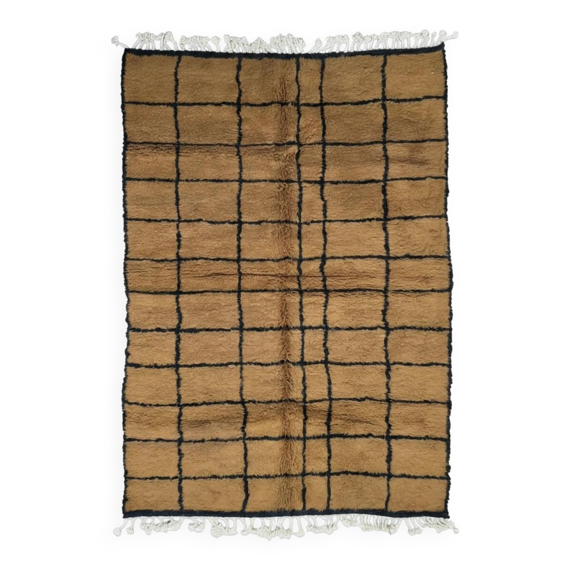 Contemporary Berber Rug checkered - 300 x 215 cm