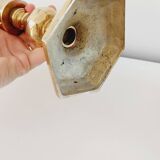 Vintage brass candle holder