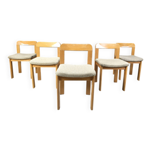 Chaises de salle à manger - brutalistes