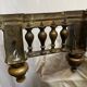 Fireplace bar, bronze fireplace bar Louis XVI style, Napoleon III era