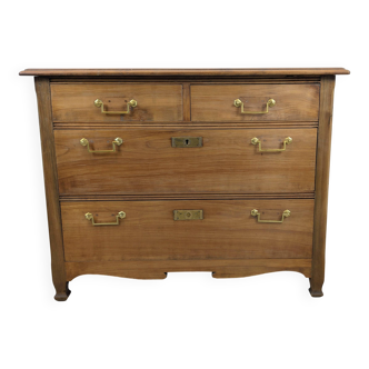 Antique marine chest of drawers in solid wood – charm and maritime spirit