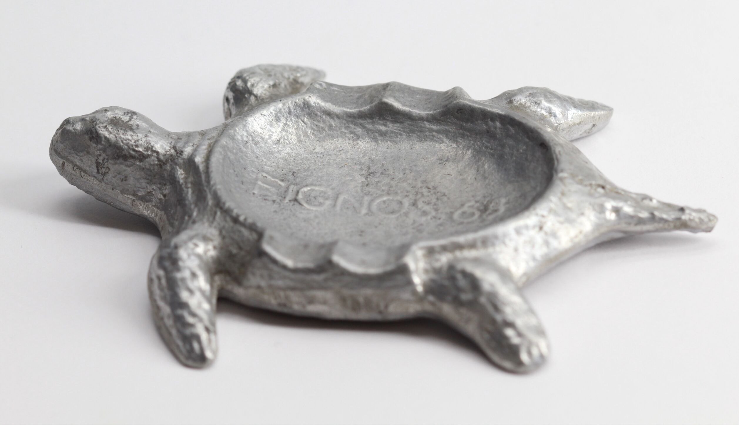 Old turtle ashtray