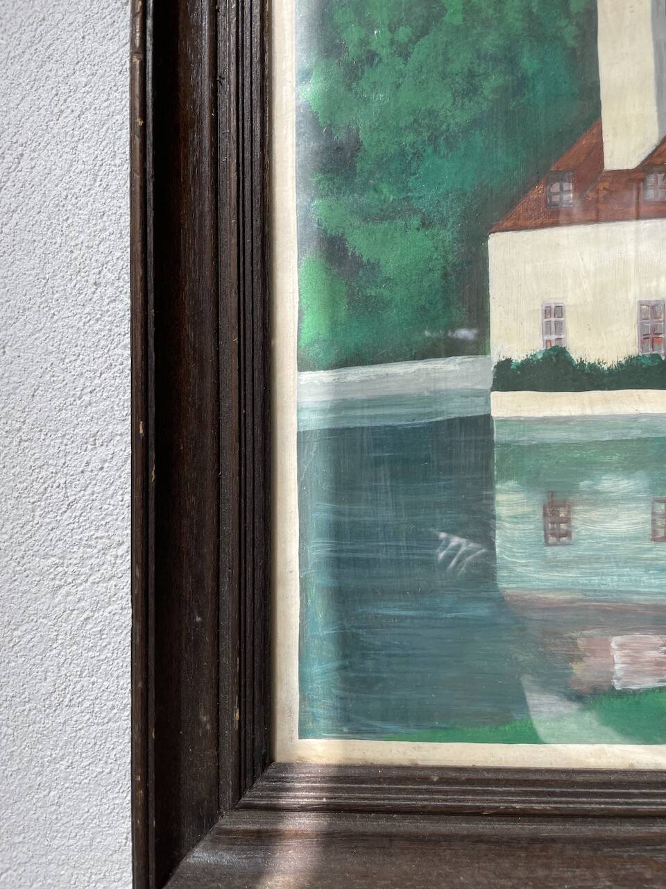 Framed oil “mill” 1981