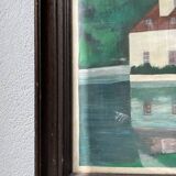 Framed oil “mill” 1981