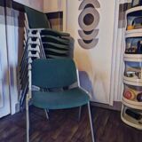 Set of 4 DSC 106 Chairs by Giancarlo Piretti for Castelli / Anonima