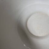 Burleigh Davenport English earthenware salad bowl with vine leaf and strawberry relief