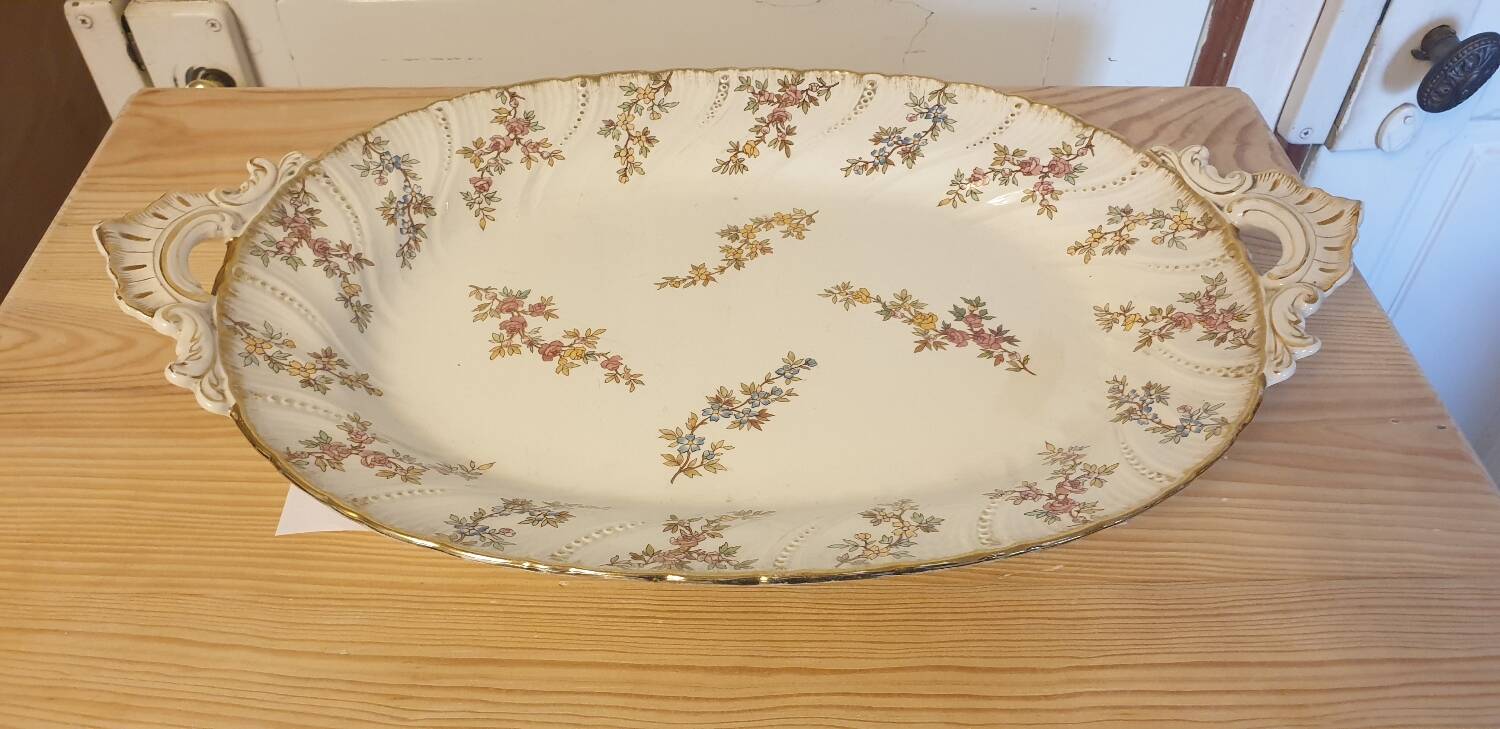 2 Louis XV Dishes from Sarreguemines