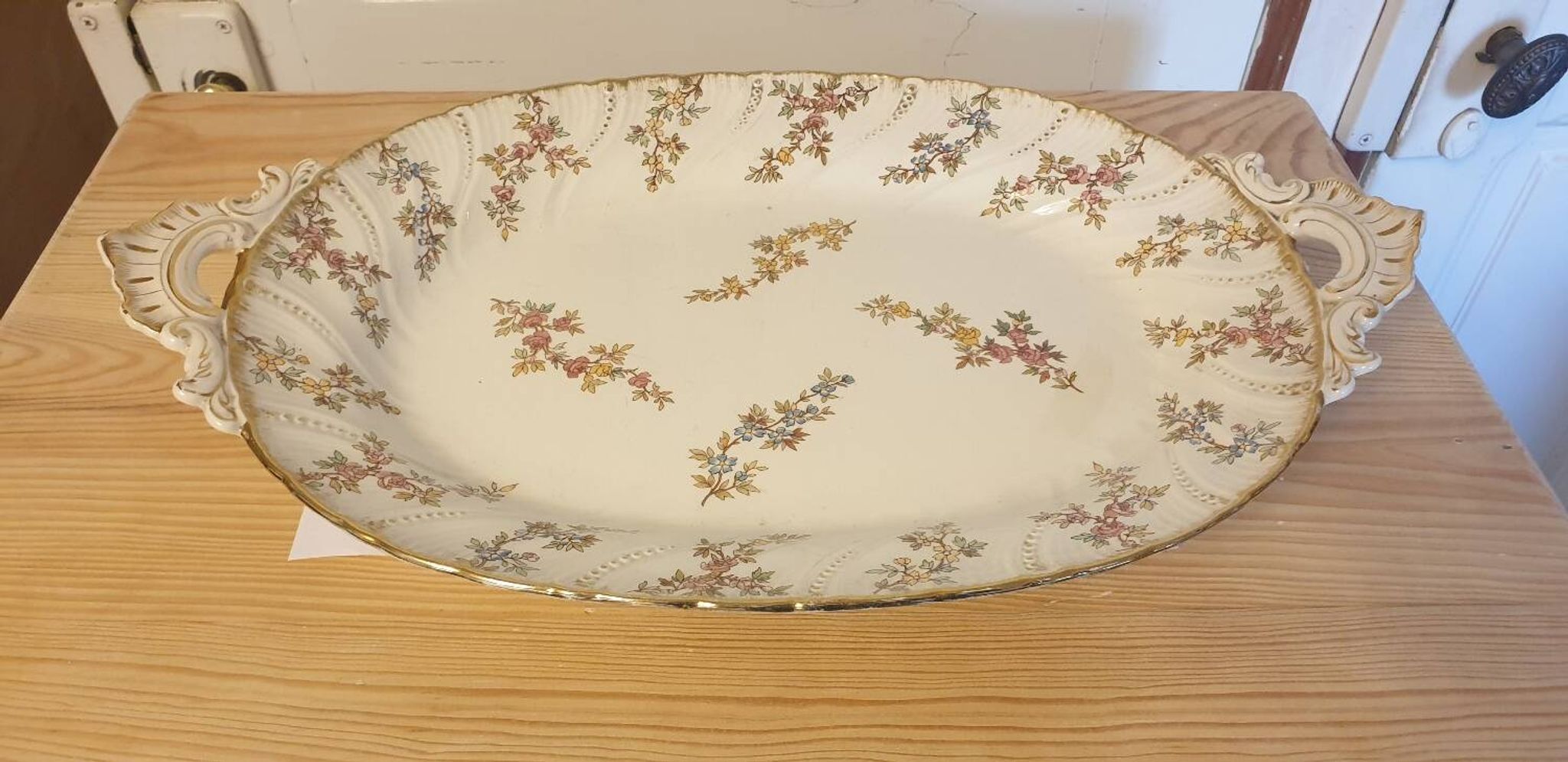 2 Louis XV Dishes from Sarreguemines