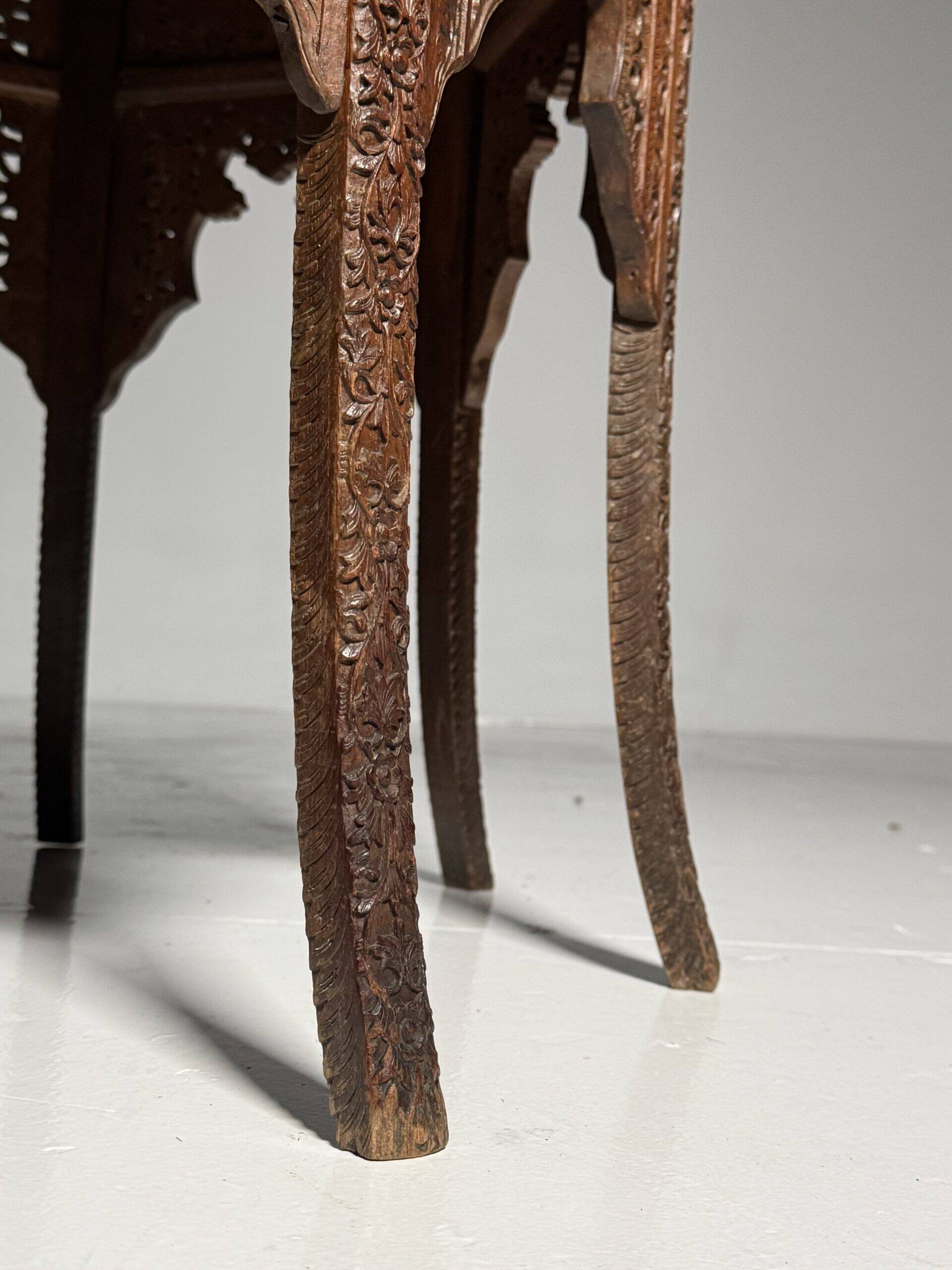 Indian side table ca. 1900-1920