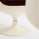 Eero Aarnio pair of Cognac alpaca velvet chairs 1967